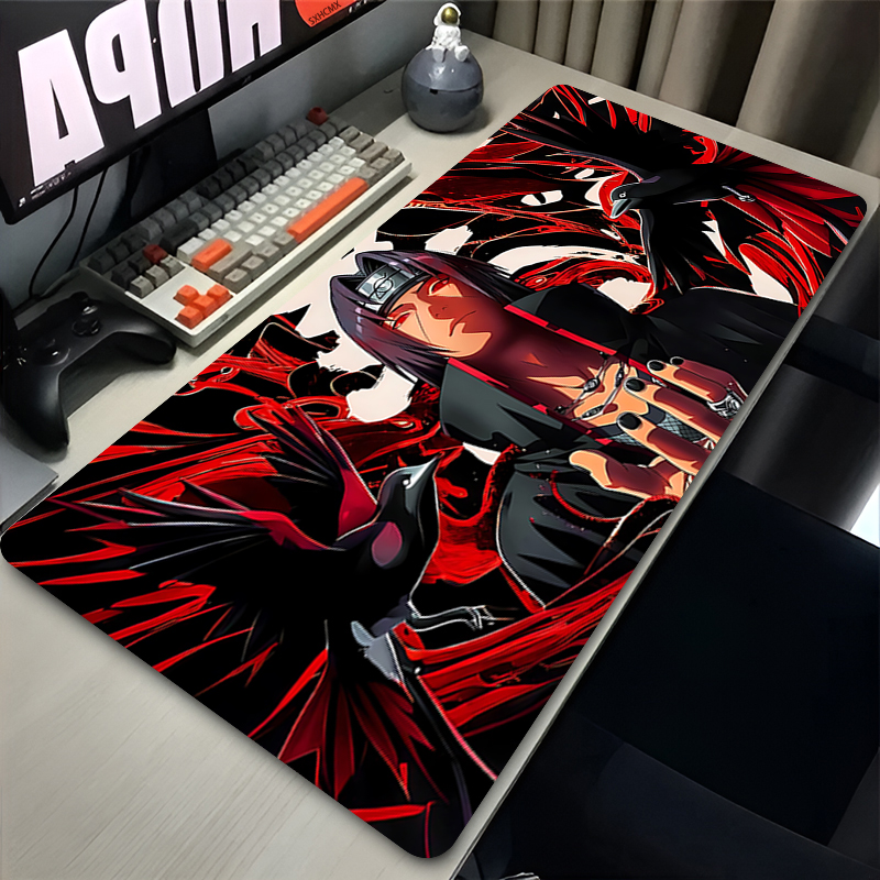 Gaming Keyboard Easy To Clean - Mouse Pad Gamer Larger XXL Uchiha