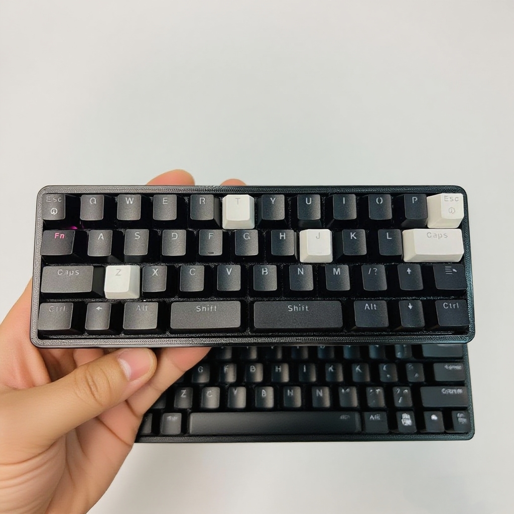 Gaming Keyboard Extension - 40% Plank Mini Keyboard Kit Wireless