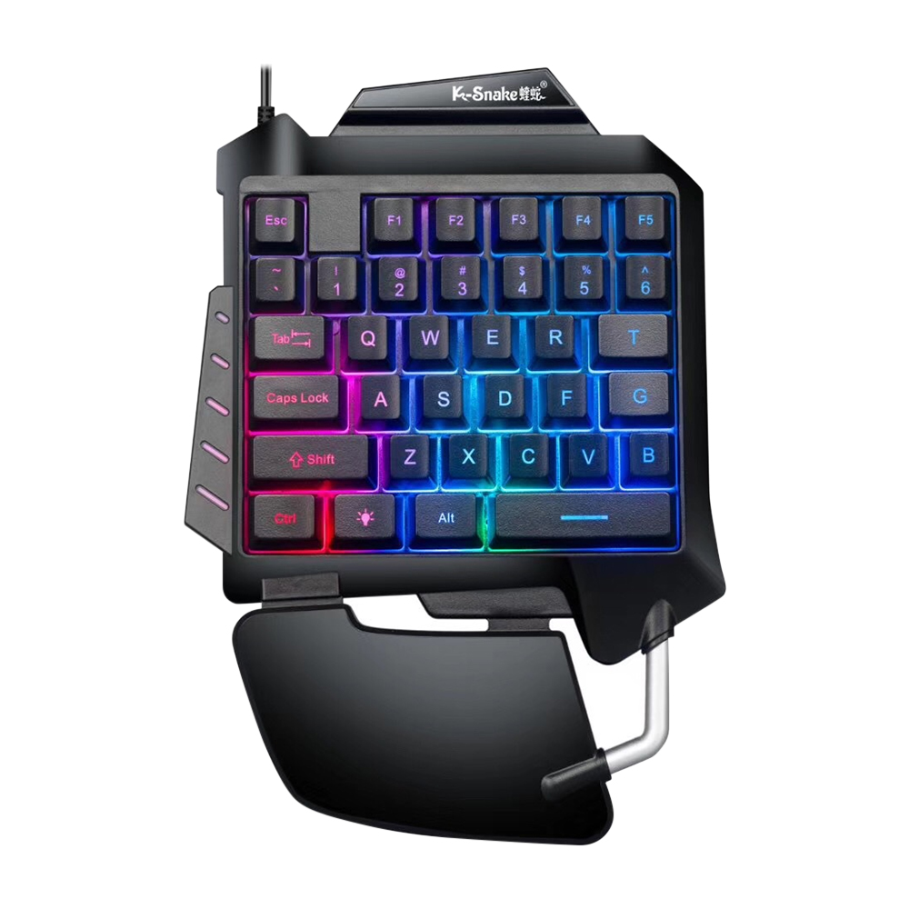 Gaming Keyboard Half - Single Handed Keyboard Analogue Mechanical Keyboard