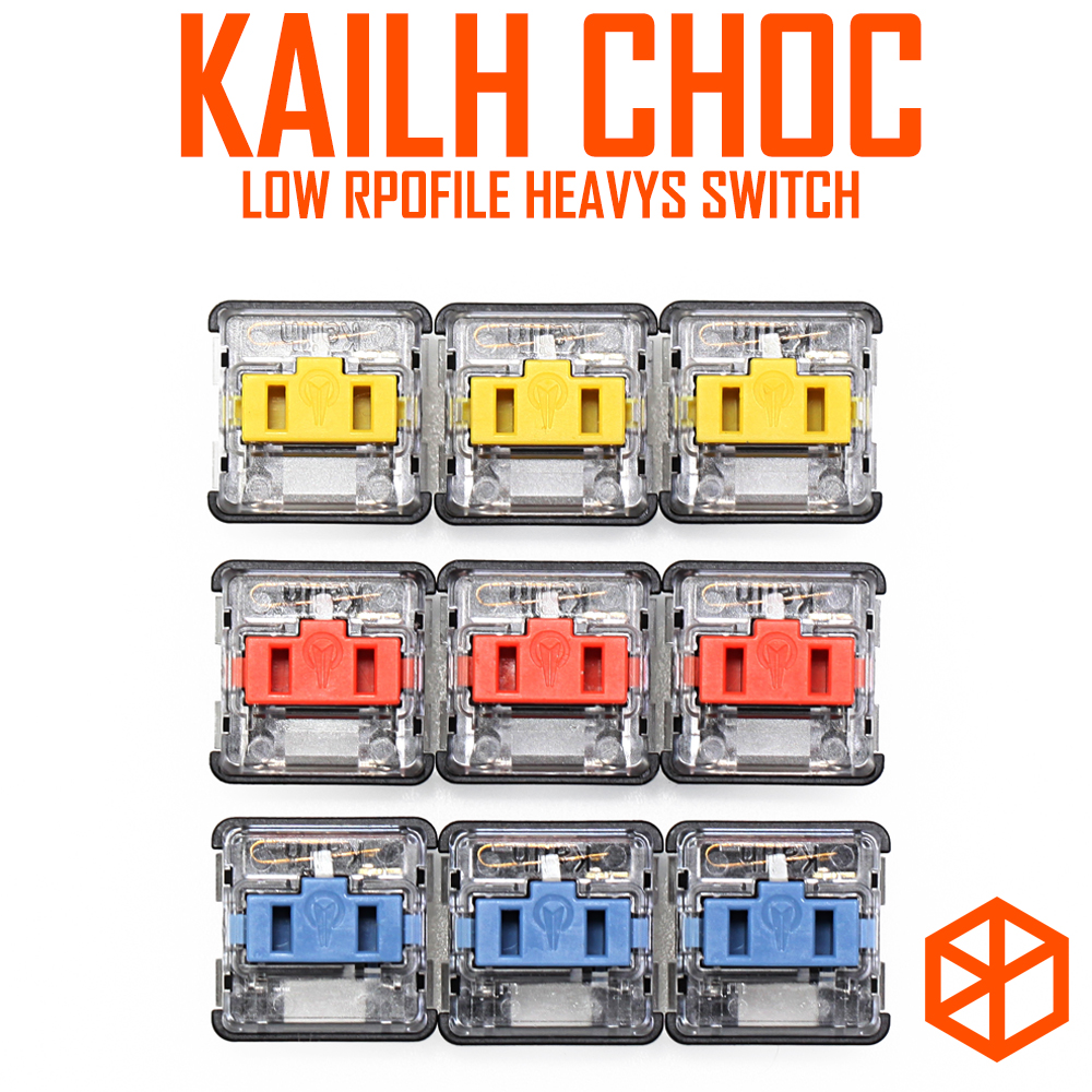 Gaming Keyboard Half - kailh low profile choc switch half
