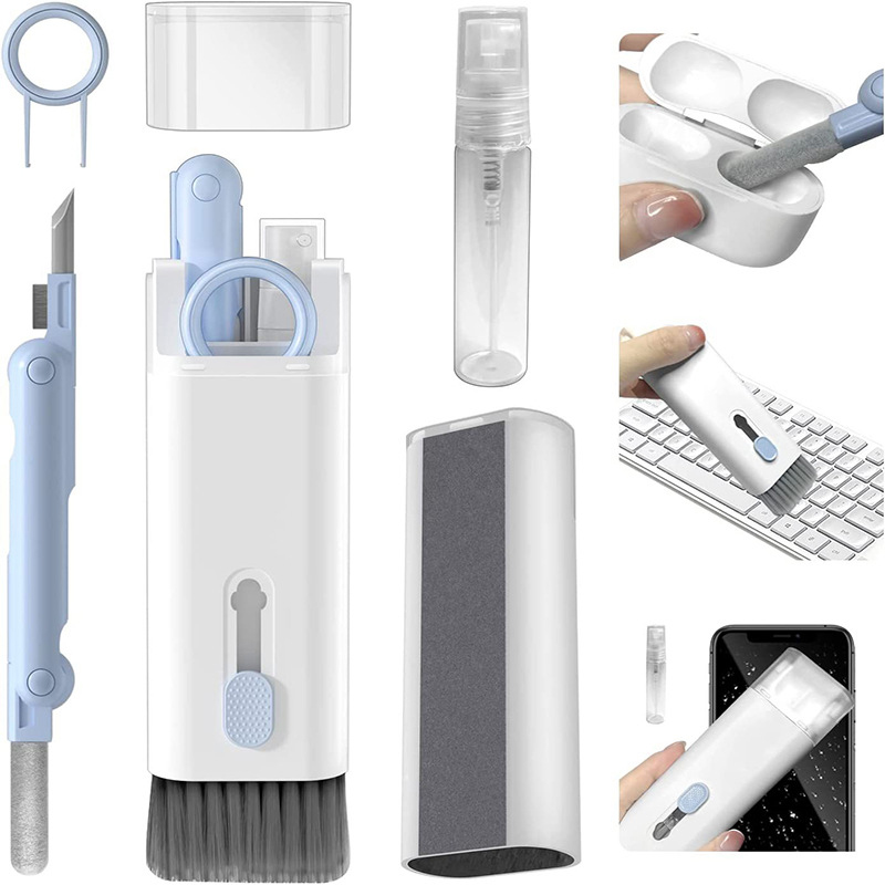 Keycap Puller Ring - 7 In 1 Computer Keyboard Cleaner