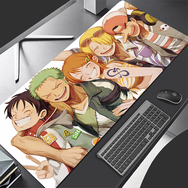 Gaming Keyboard Mouse - Mouse Pad One Piece Anime Durable