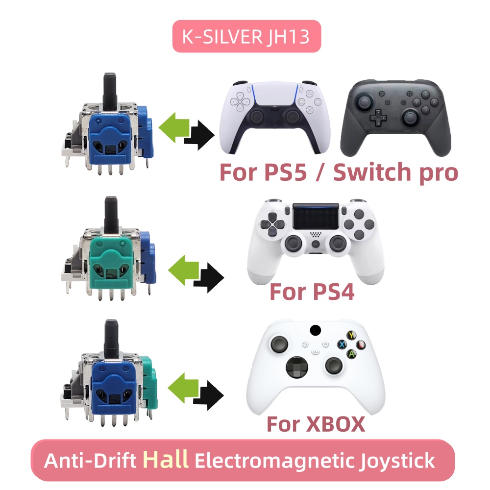 Gaming Keyboard Hall Effect - 2/4/10PCS Hall Electromagnetic Joystick For PS5