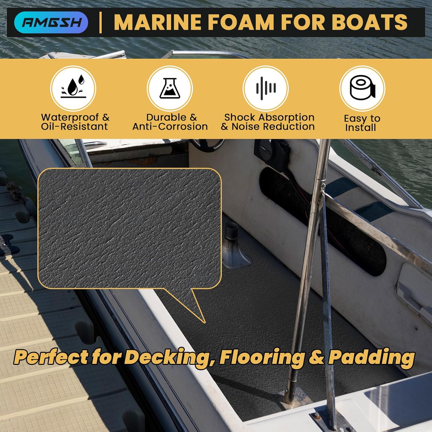 Neoprene Foam Sheet 1/4