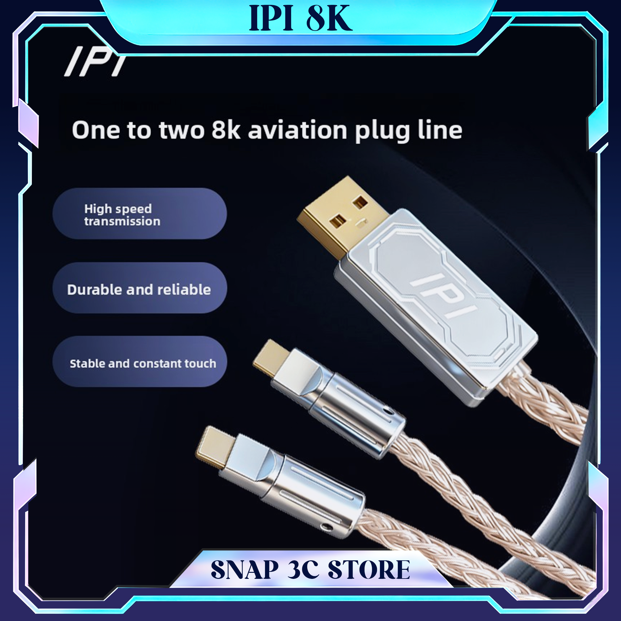 IPI Aviator Cable 1-to-2 Split - Gaming Keyboard Splitter recensie en prijs