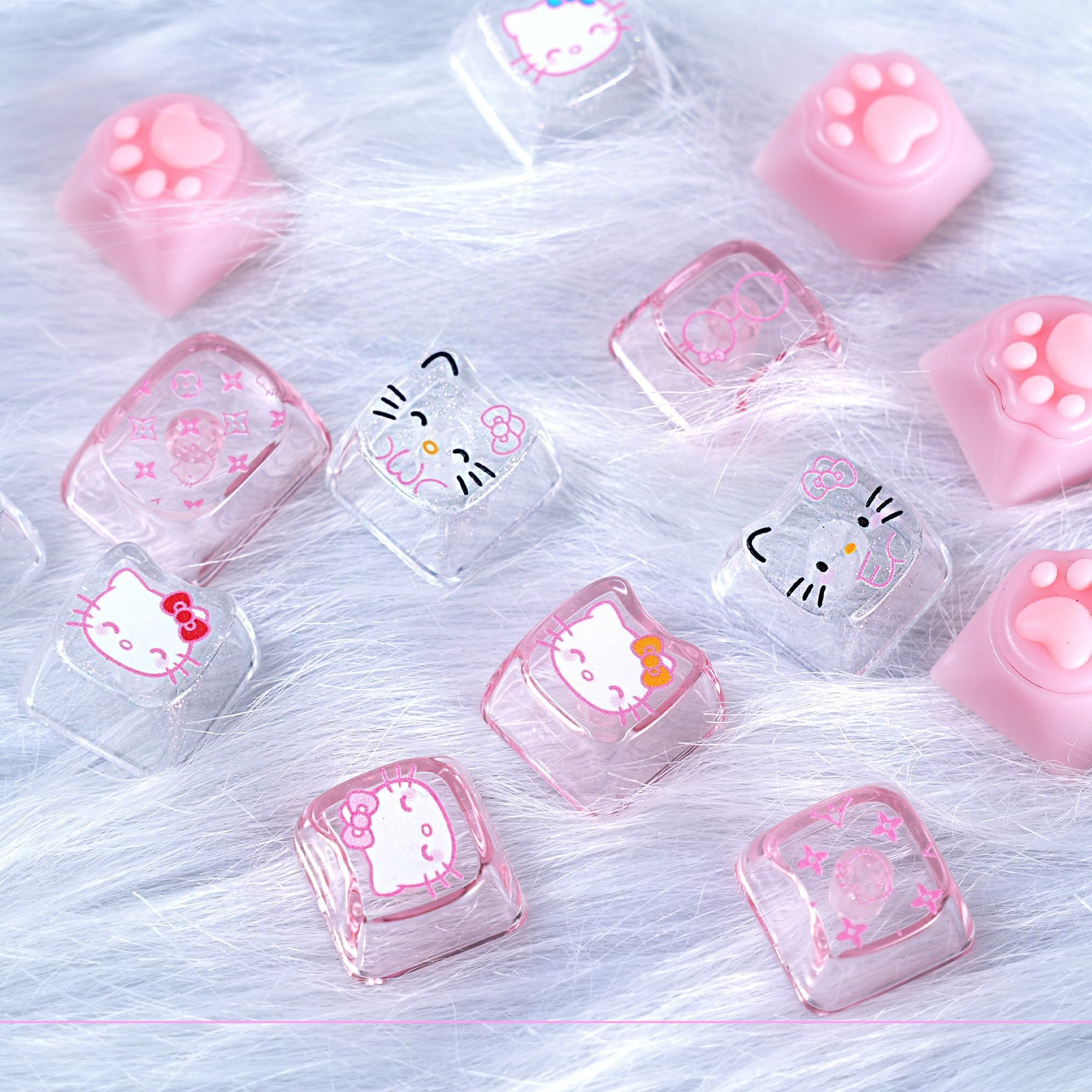 Anime Sanrio Hello Kitty Trans - Keyboard Gaming Transparent recensie en prijs