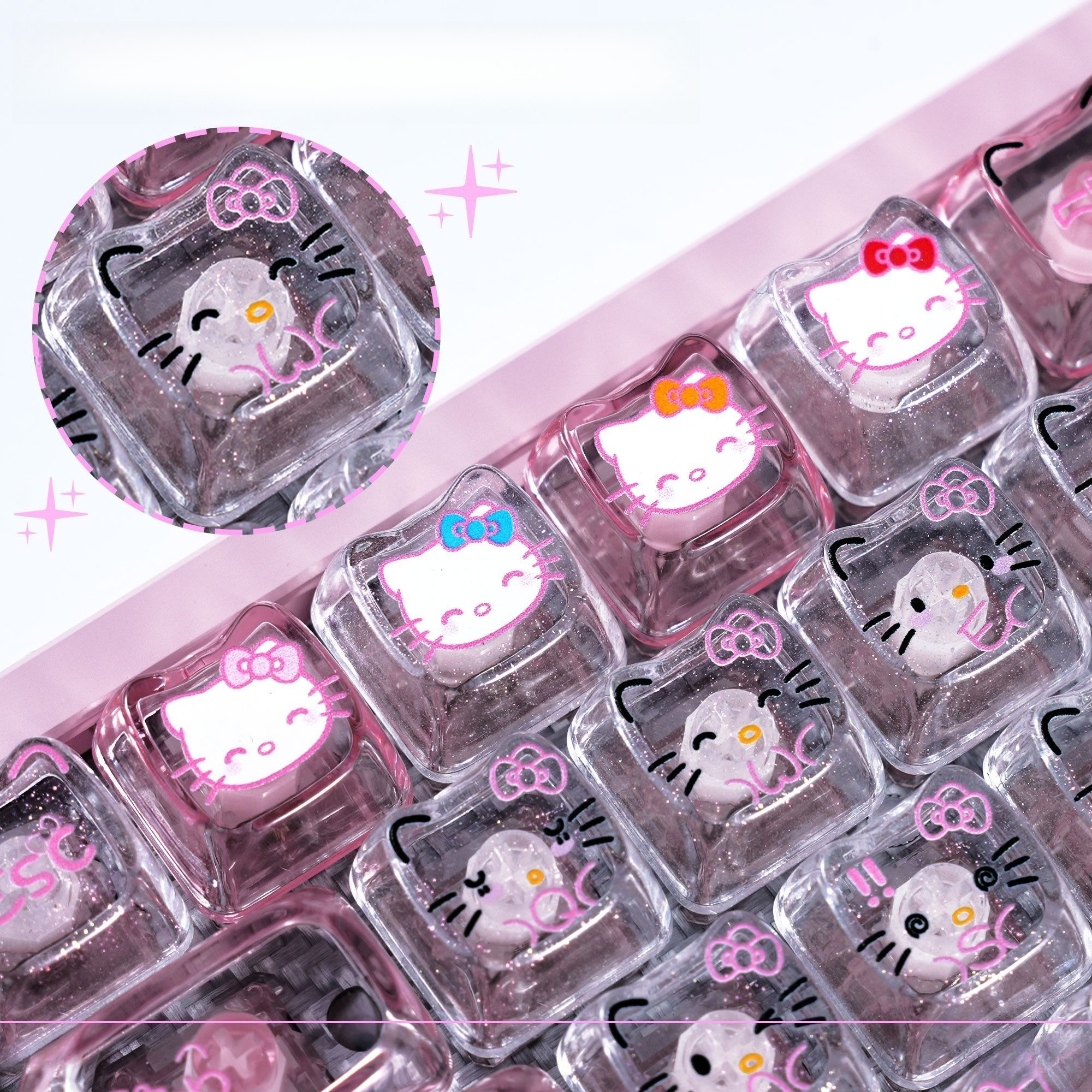Anime Sanrio Hello Kitty Trans - Keyboard Gaming Transparent recensie en prijs