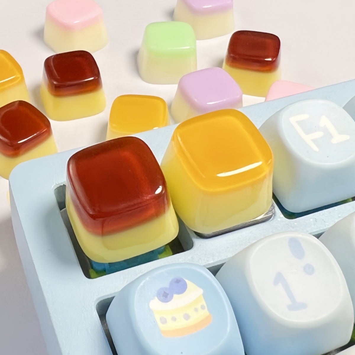 DIY personalized dropper resin - Keyboard Gaming Transparent recensie en prijs