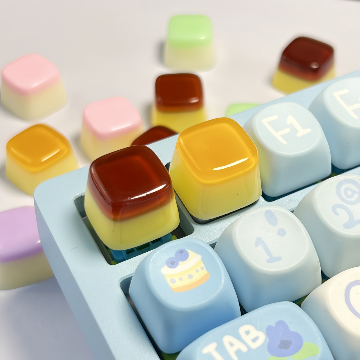 DIY personalized dropper resin - Keyboard Gaming Transparent recensie en prijs