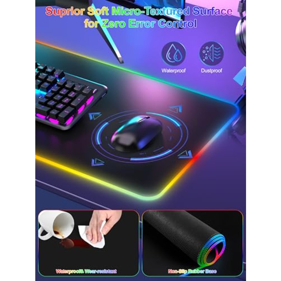Mouse Pad with 15W Wireless Ch - Gaming Keyboard Number Pad recensie en prijs
