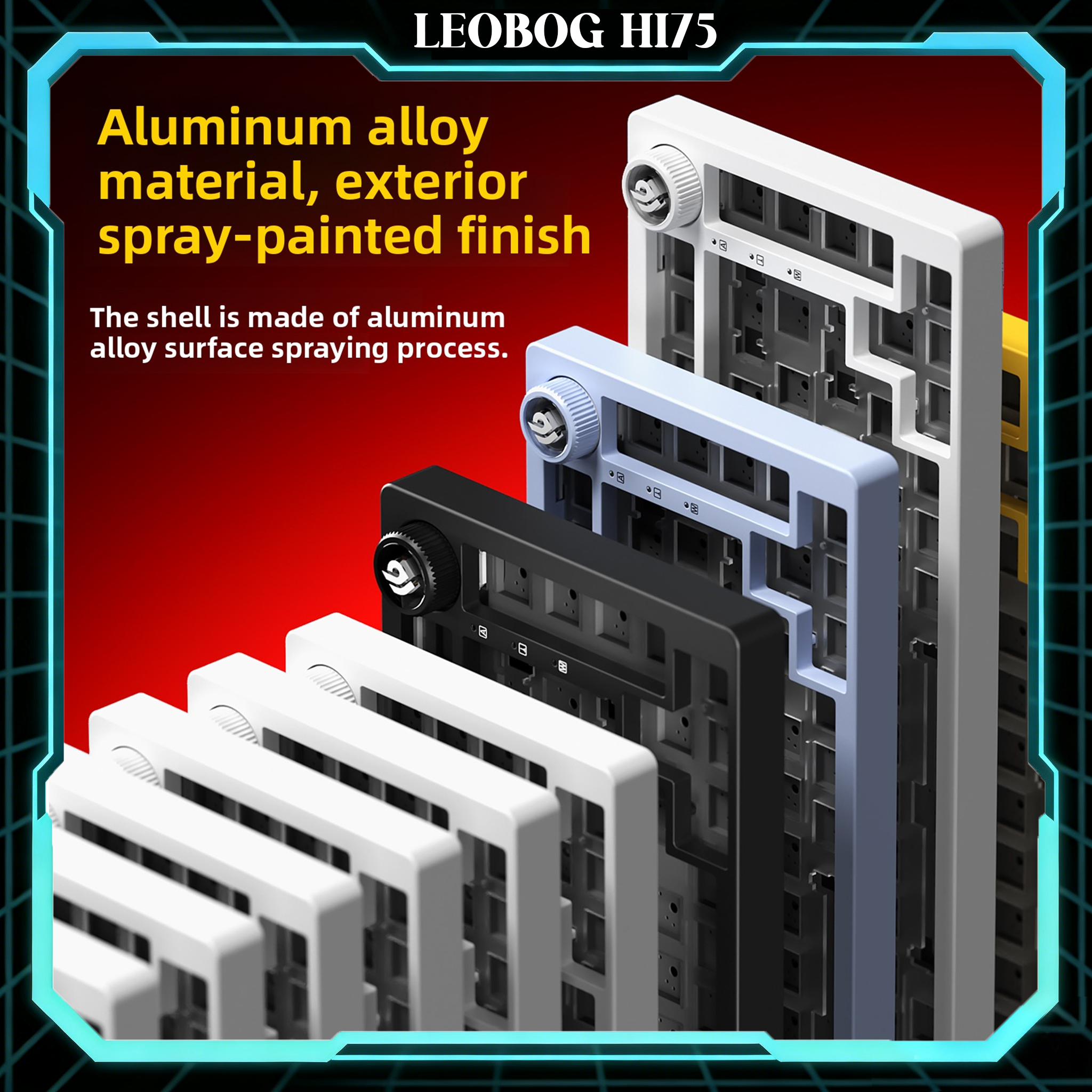 LEOBOG Hi75 CNC Aluminum Kit M - Gaming Keyboard Thocky recensie en prijs