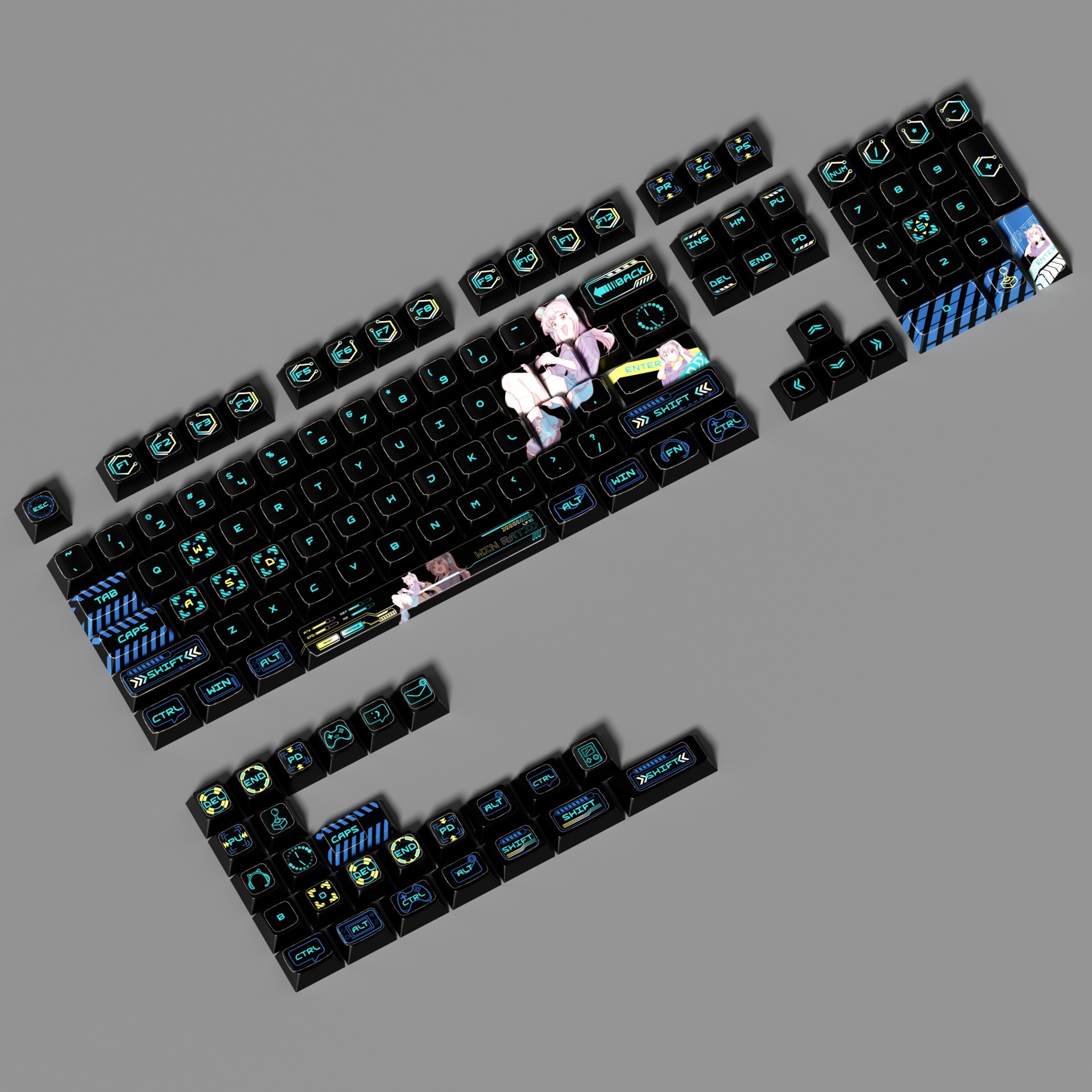 E-Sports Story - Black V1 Anim - Keyboard Gaming Transparent recensie en prijs