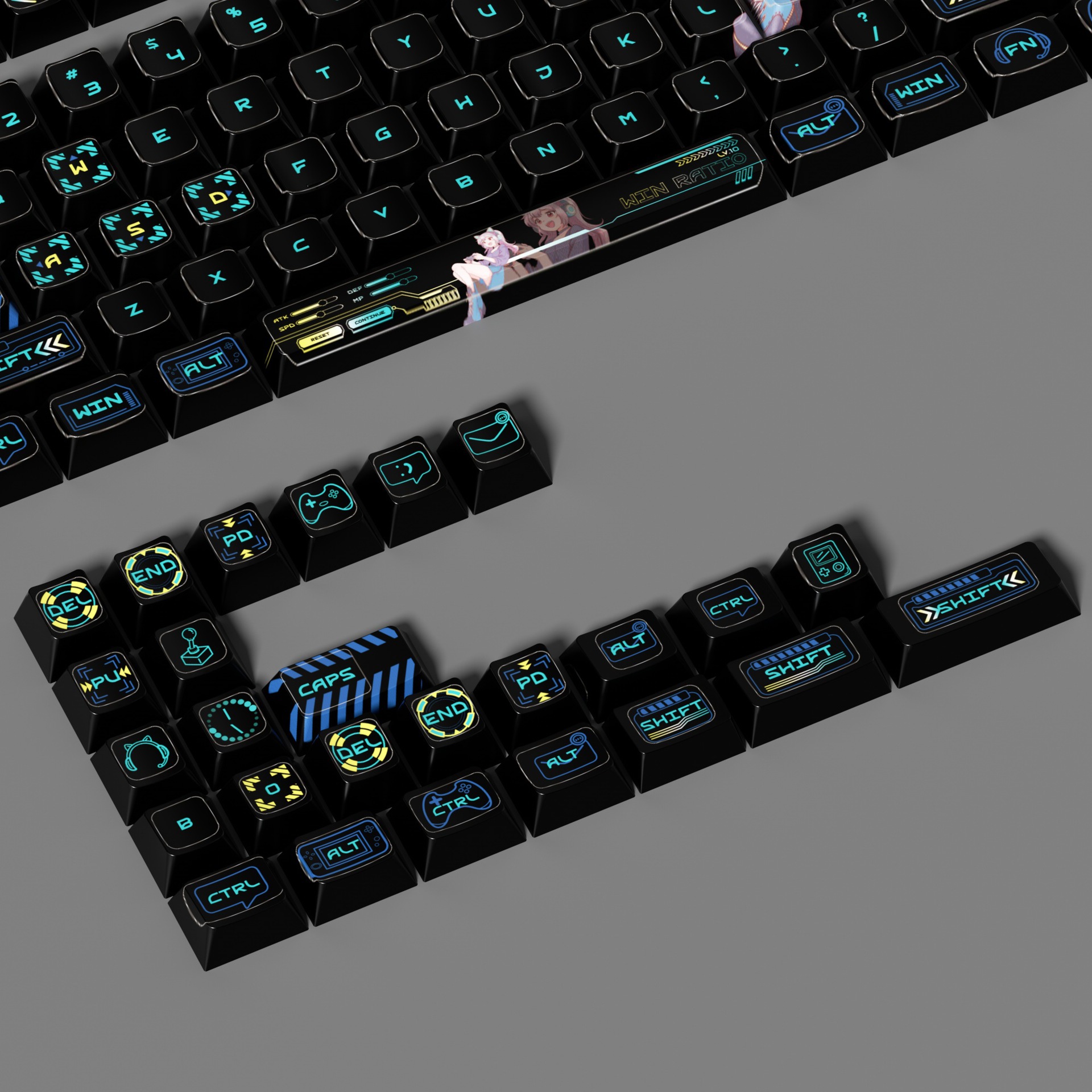 E-Sports Story - Black V1 Anim - Keyboard Gaming Transparent recensie en prijs