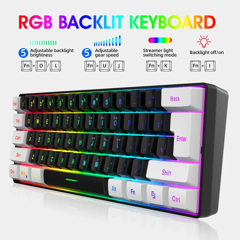 Keyboard and mouse 60% compute - Gaming Keyboard And Mouse Combo recensie en prijs