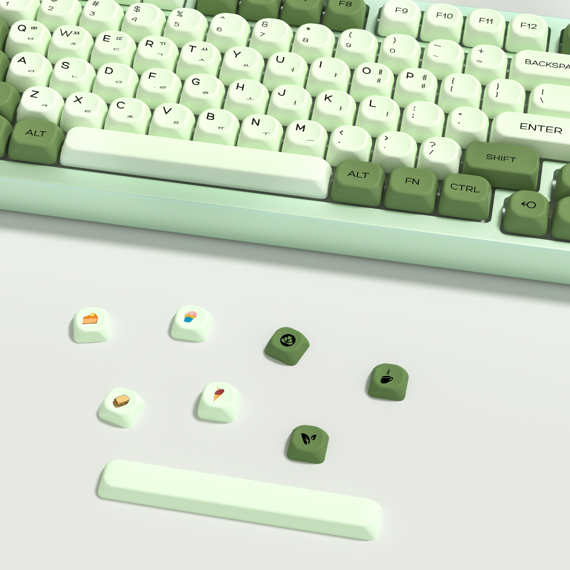 KBDiy Matcha Korean Keycap Gre - Gaming Keyboard Number Pad recensie en prijs