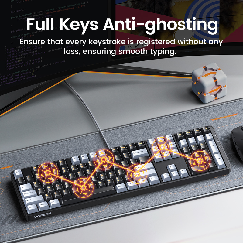 UGREEN Mechanical Keyboard 108 - Keyboard Gaming Mac recensie en prijs