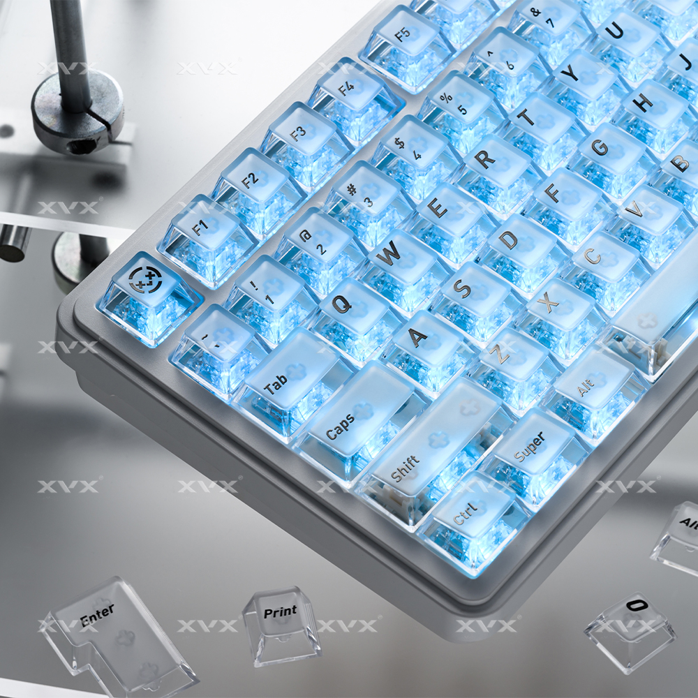 XVX Crystal Transparent Keycap - Keyboard Gaming Transparent recensie en prijs