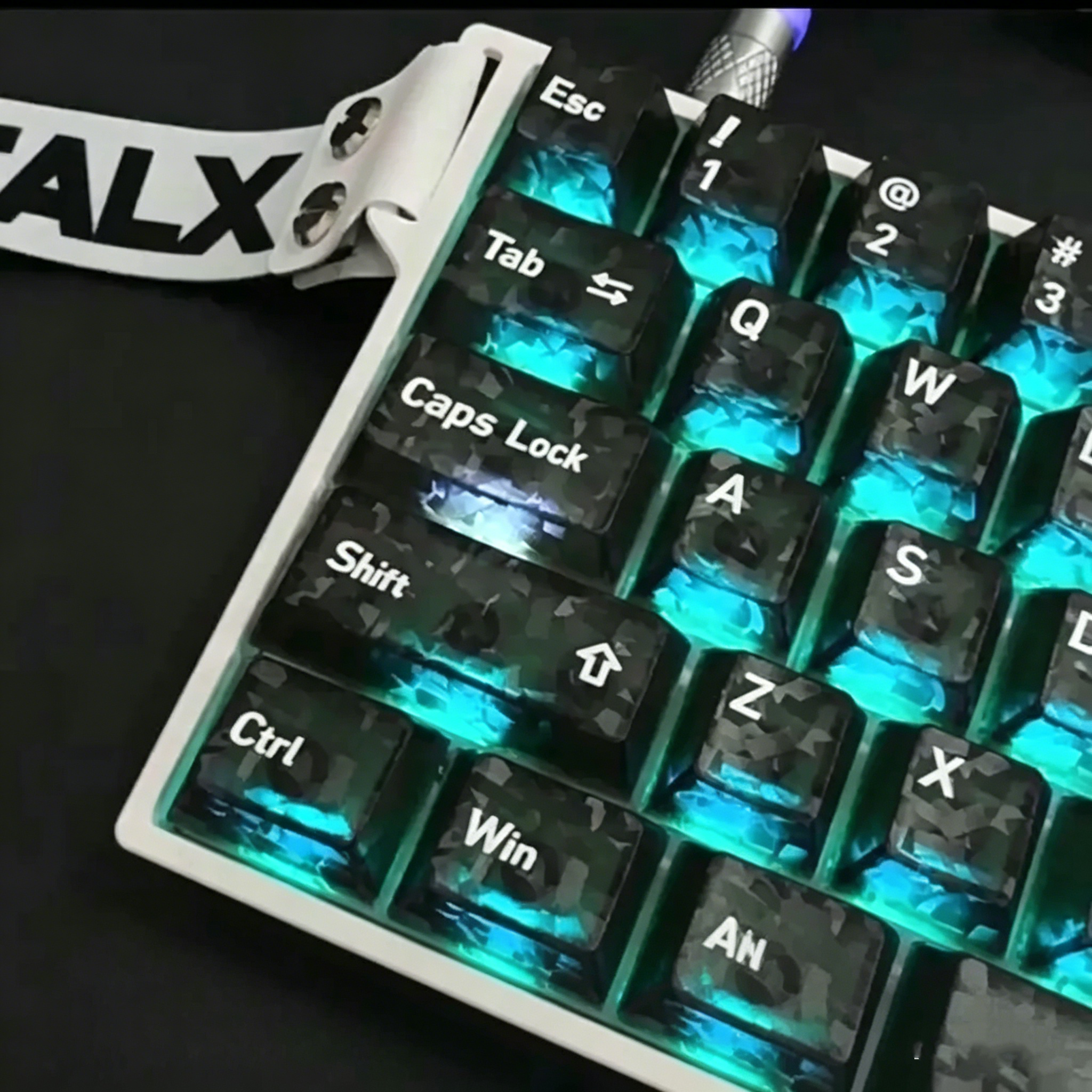 2026 New Forged Carbon Fiber T - Keyboard Gaming Transparent recensie en prijs
