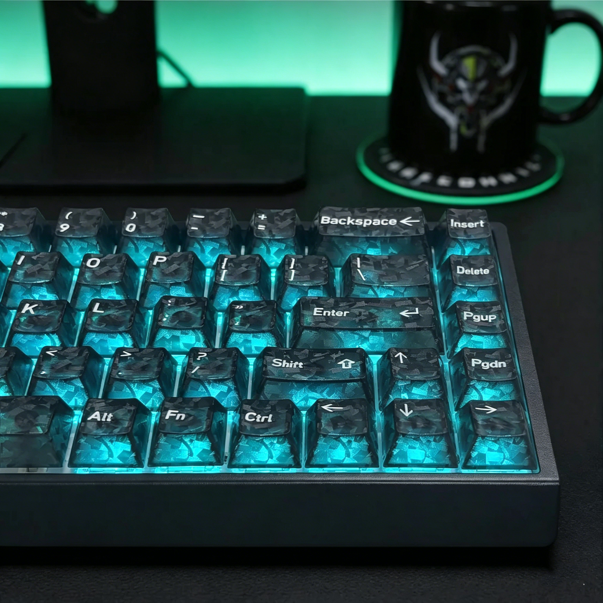 2026 New Forged Carbon Fiber T - Keyboard Gaming Transparent recensie en prijs