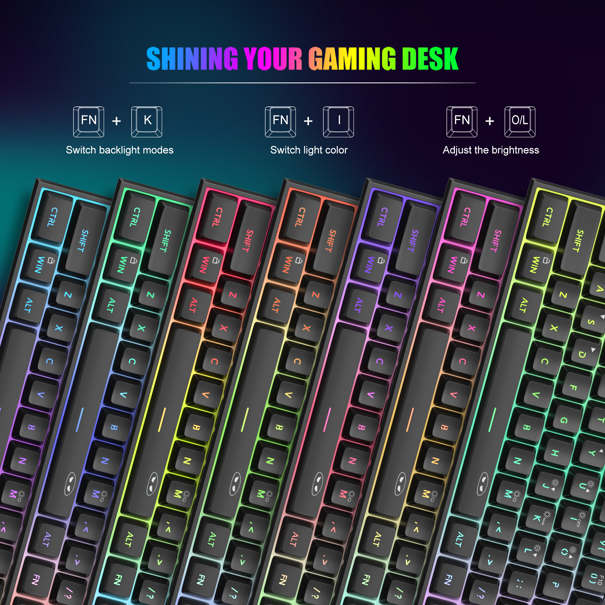 MageGee Mini 60% Gaming Keyboa - Gaming Keyboard Half recensie en prijs