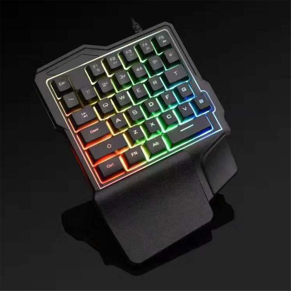 One Hand Gaming Keyboard Half  - Gaming Keyboard Half recensie en prijs