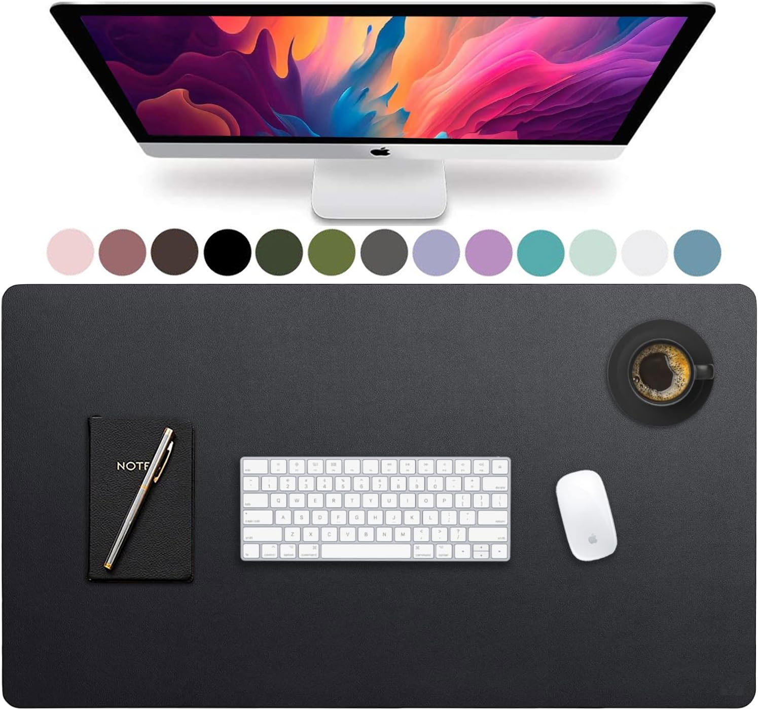 Large Size Leather Desk Pad,Of - Gaming Keyboard Mouse recensie en prijs