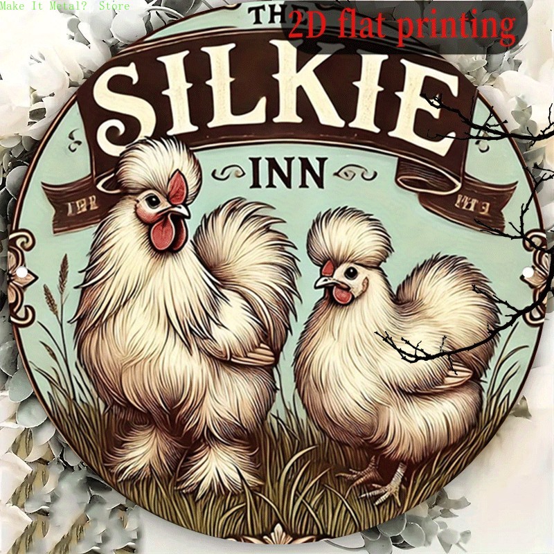 Vintage The Silkie Inn Round T - Brass Weight Plate recensie en prijs