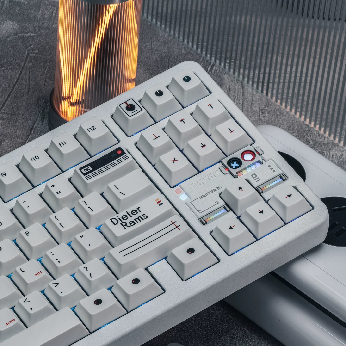 144 Keys Dieters White Keycaps - Keyboard Gaming Mac recensie en prijs