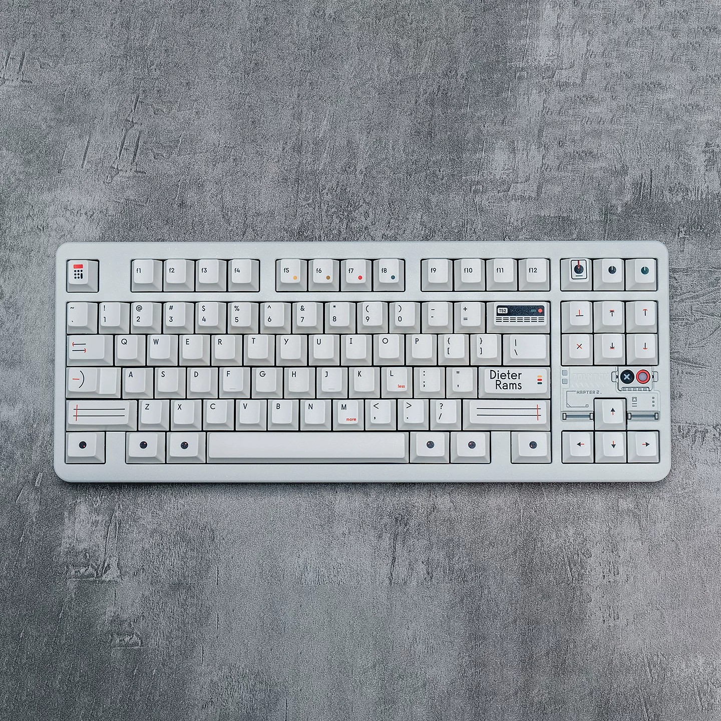 144 Keys Dieters White Keycaps - Keyboard Gaming Mac recensie en prijs