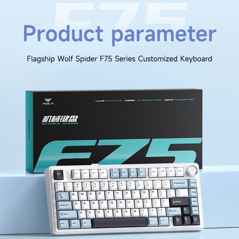AULA F75 Original OEM RGB LED  - Gaming Keyboard Types recensie en prijs