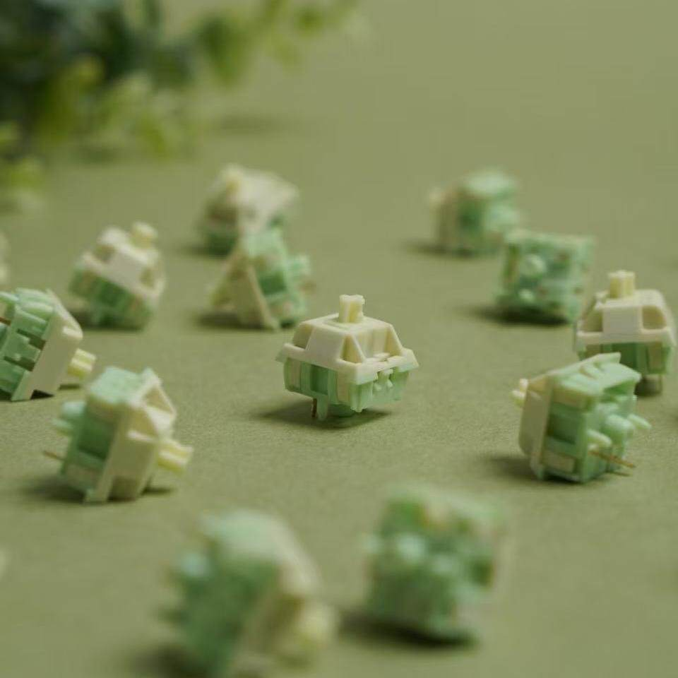 Keygeek Matcha Pudding Switch  - Gaming Keyboard Thocky recensie en prijs