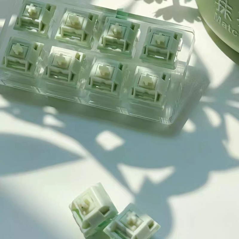 Keygeek Matcha Pudding Switch  - Gaming Keyboard Thocky recensie en prijs