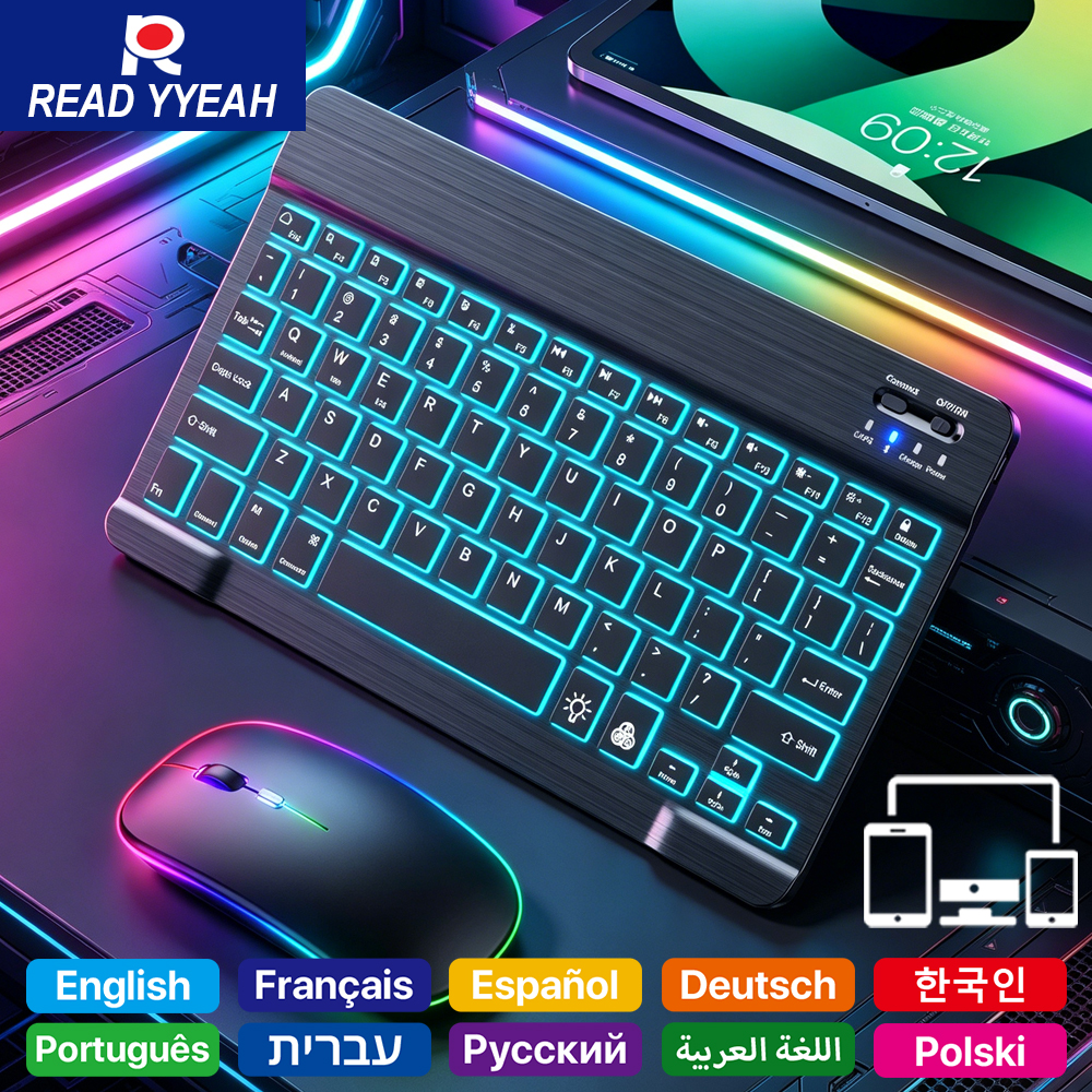 READ YYEAH RGB Backlit Bluetoo - Gaming Keyboard Extension recensie en prijs