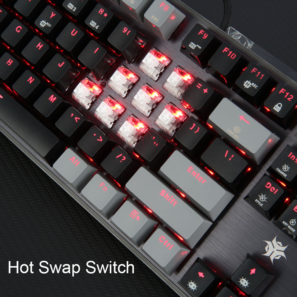 HEXGEARS GK715S Mechanical Key - Gaming Keyboard Types recensie en prijs