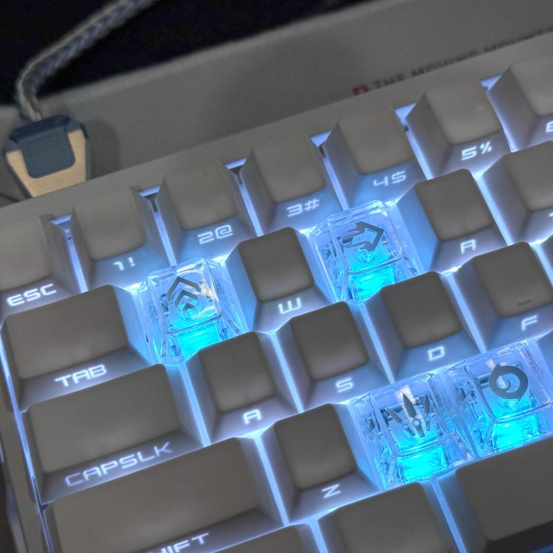 Valorant Skills Keycaps Mechan - Keyboard Gaming Transparent recensie en prijs