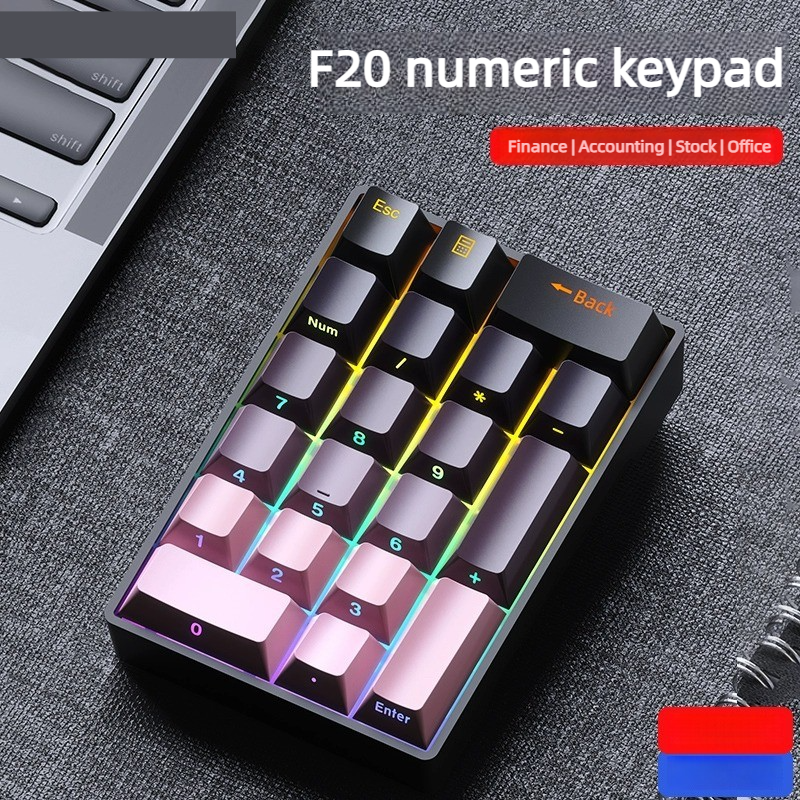 F20 20 Keys Pad Mechanical Num - Gaming Keyboard Number Pad recensie en prijs