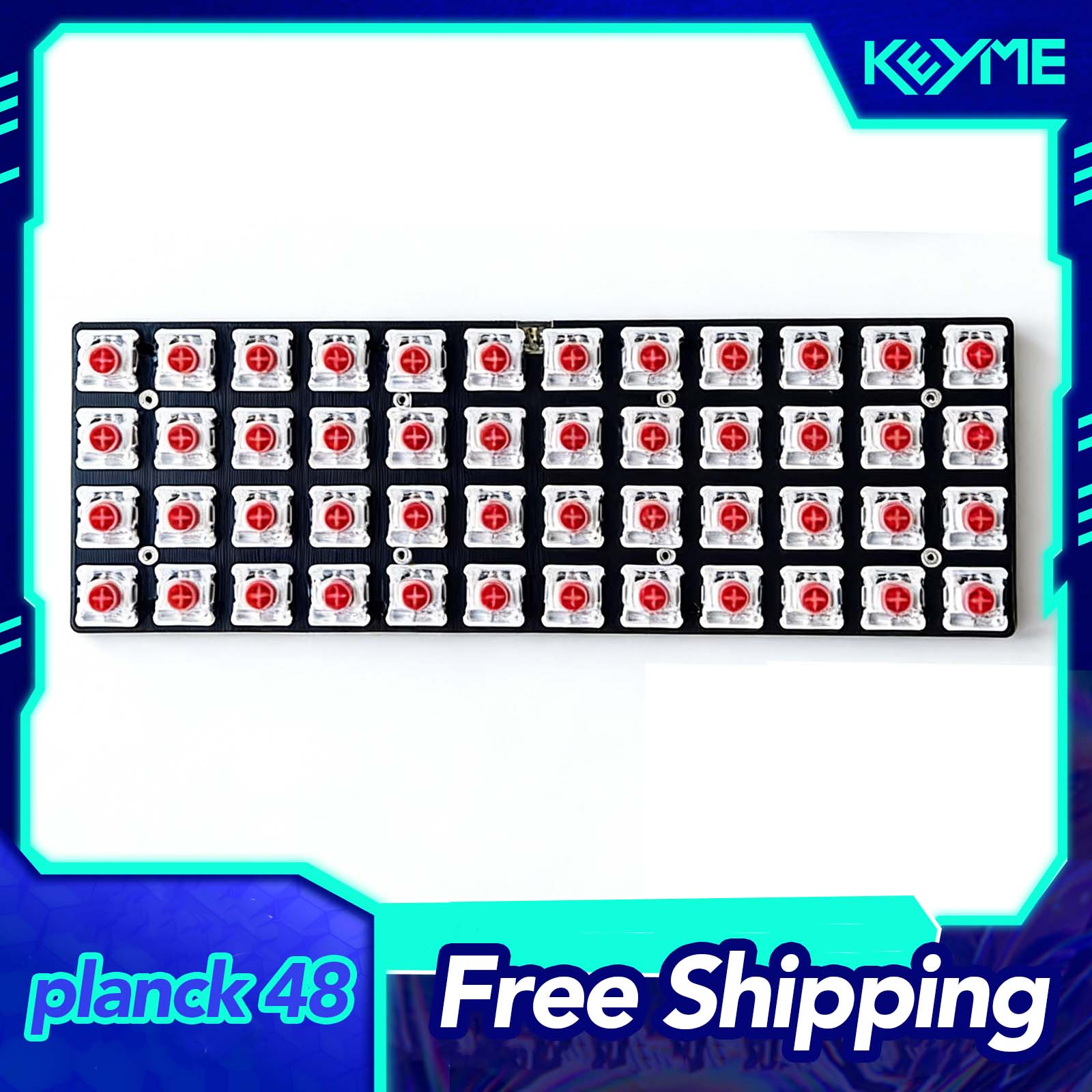 Planck 48 Full 1U Orthogonal I - Gaming Keyboard Types recensie en prijs