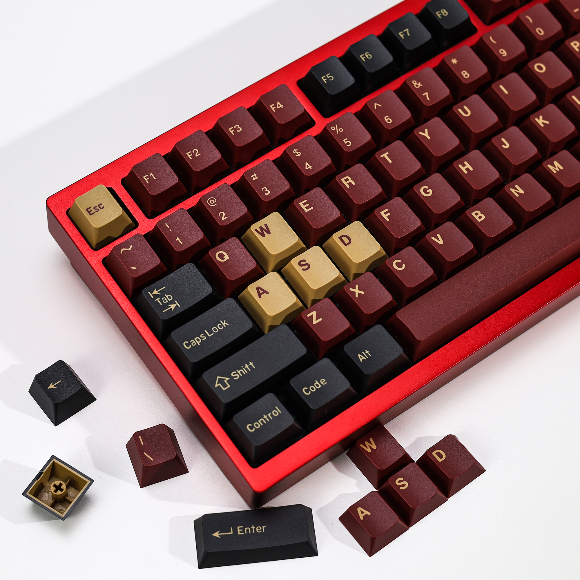 KBDiy GMK Keycap Double Shot C - Gaming Keyboard Number Pad recensie en prijs