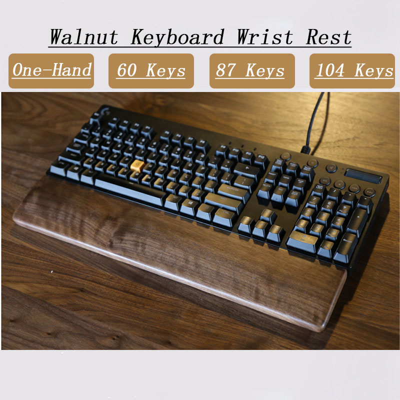 One-Hand Oak Walnut Wooden Key - Gaming Keyboard Number Pad recensie en prijs