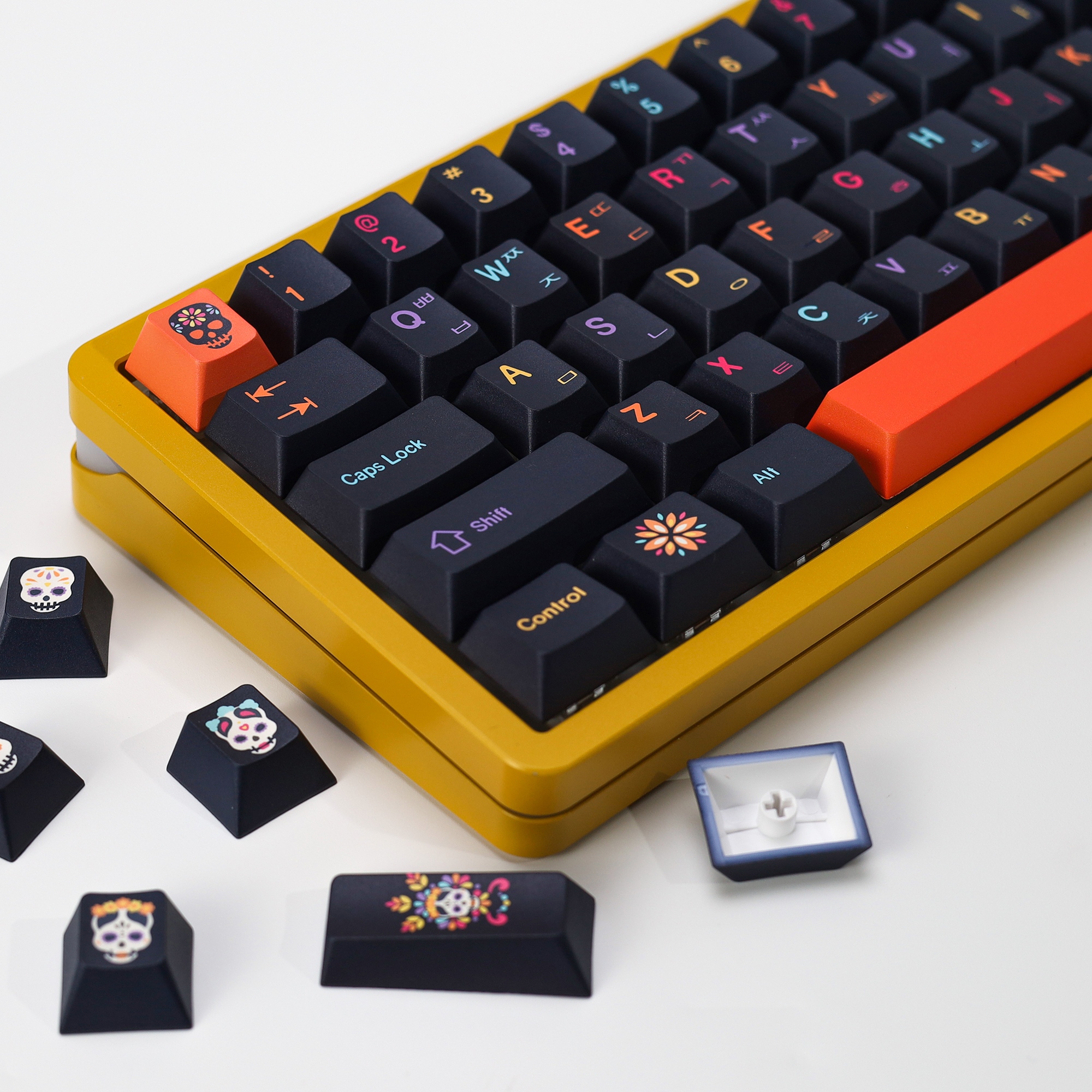 KBDiy GMK Mictlan Cherry Profi - Gaming Keyboard Number Pad recensie en prijs