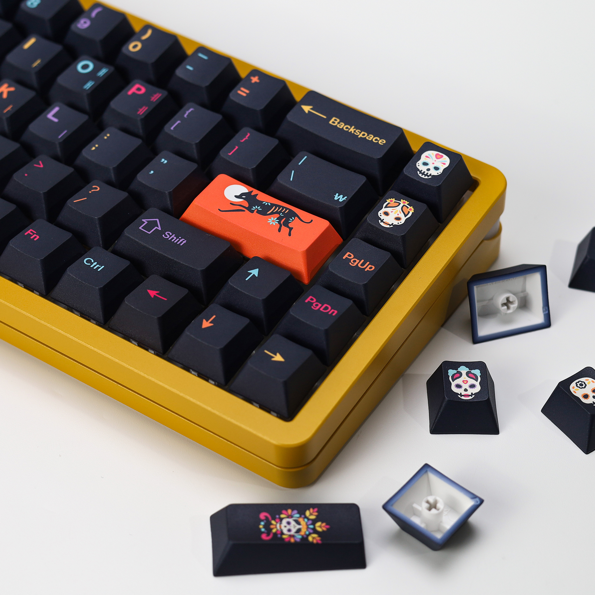 KBDiy GMK Mictlan Cherry Profi - Gaming Keyboard Number Pad recensie en prijs
