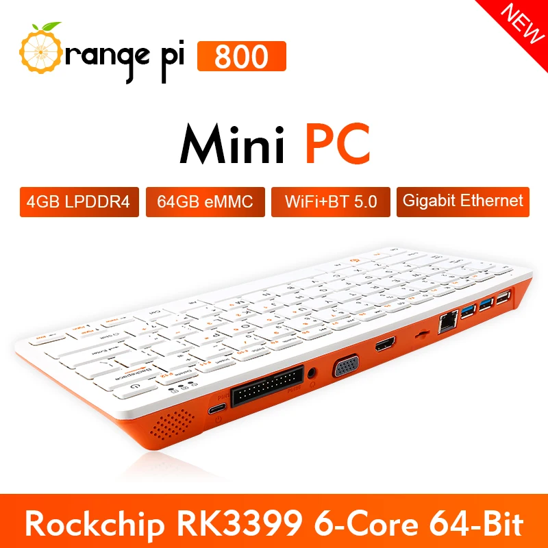 Orange Pi 800+5V4A Type-C Powe - Gaming Keyboard Types recensie en prijs