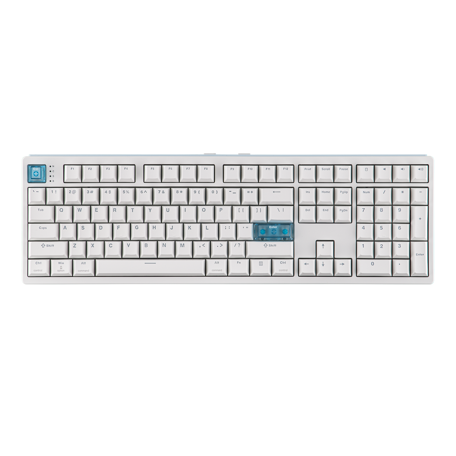 EPOMAKER HE108 Full Sized ANSI - Gaming Keyboard Half recensie en prijs