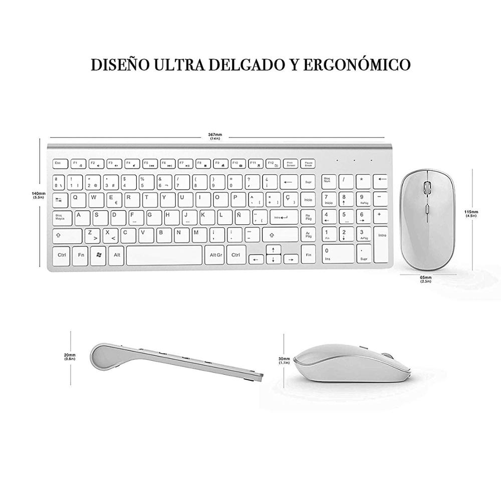 Wireless Keyboard Mouse Spanis - Gaming Keyboard Extension recensie en prijs