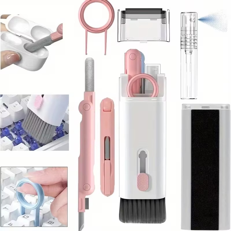 7 In 1 Earphone Cleaner Brush  - Keycap Puller Ring recensie en prijs