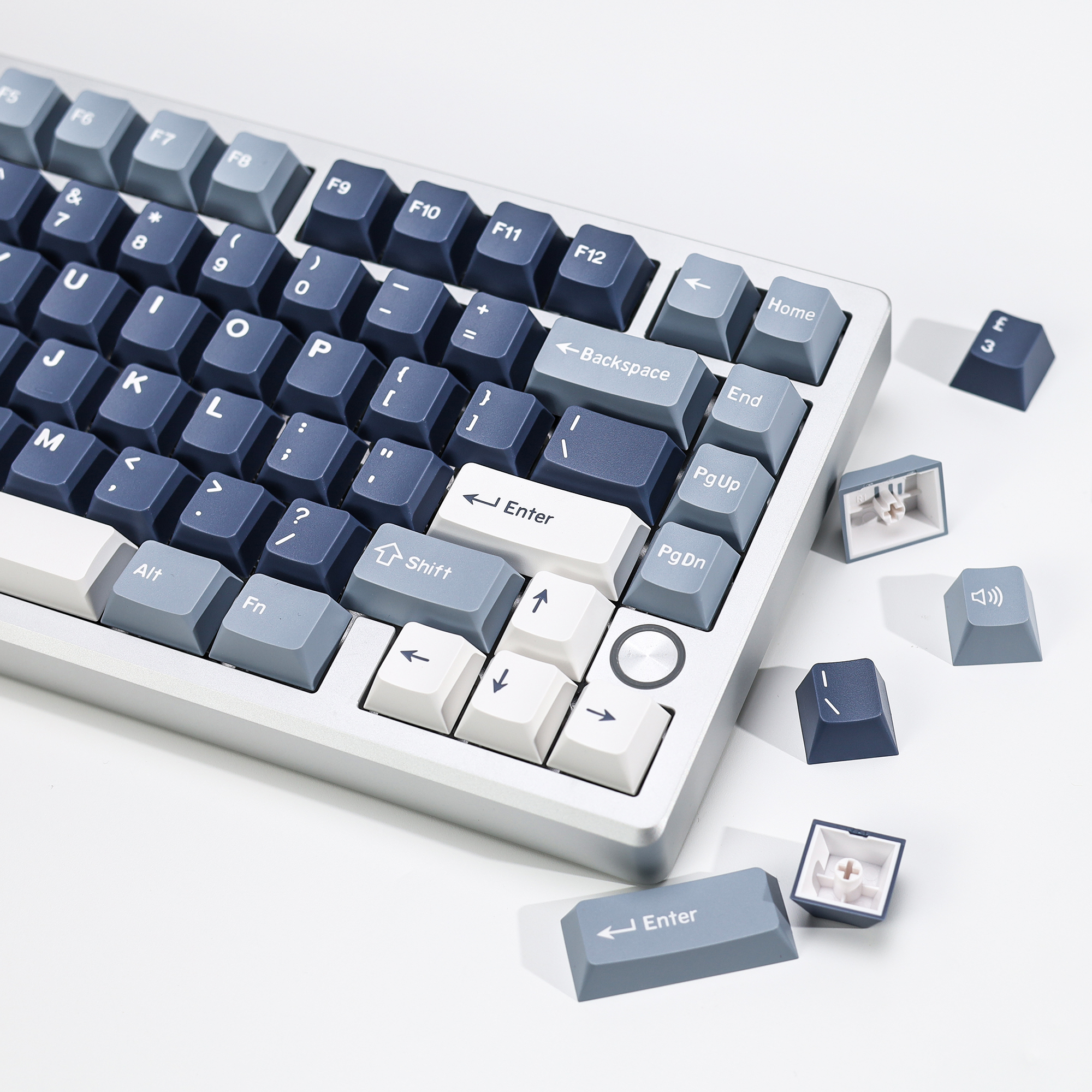 KBDiy Fishing Keycaps ISO PBT  - Gaming Keyboard Number Pad recensie en prijs