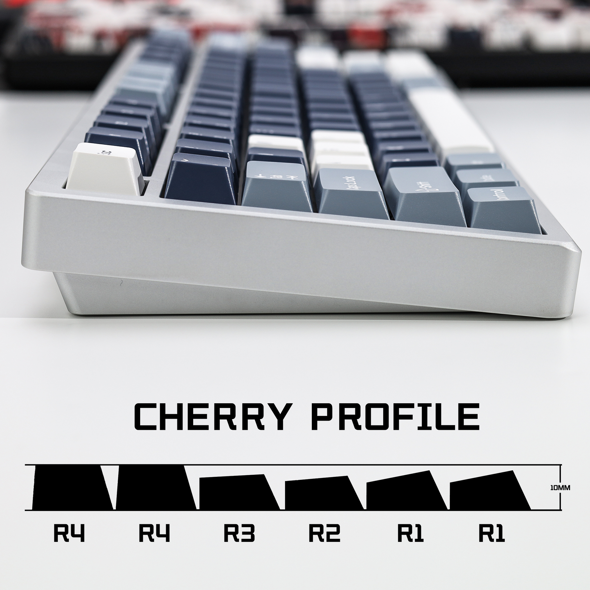 KBDiy Fishing Keycaps ISO PBT  - Gaming Keyboard Number Pad recensie en prijs