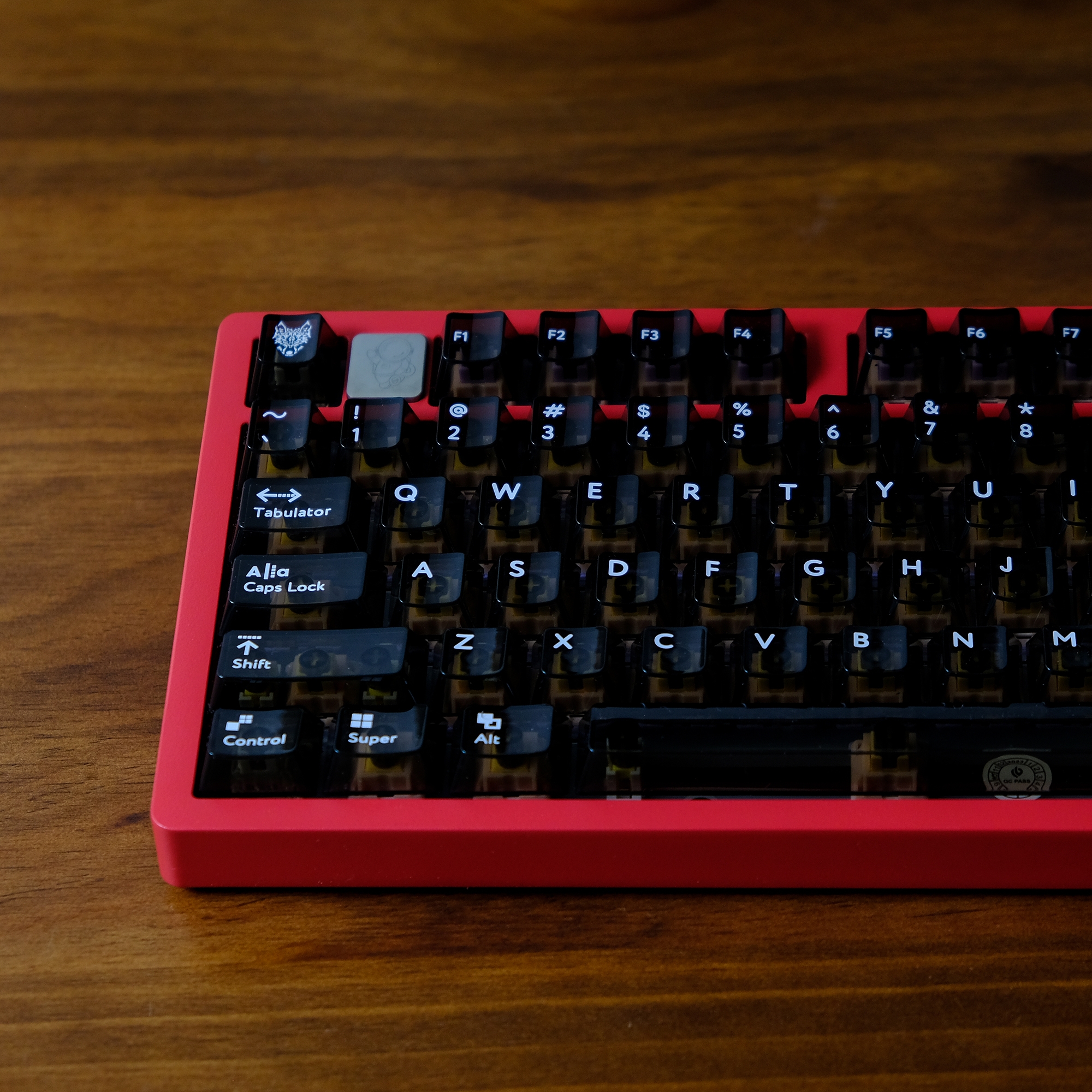 114 Keys Black Crystal Transpa - Keyboard Gaming Transparent recensie en prijs