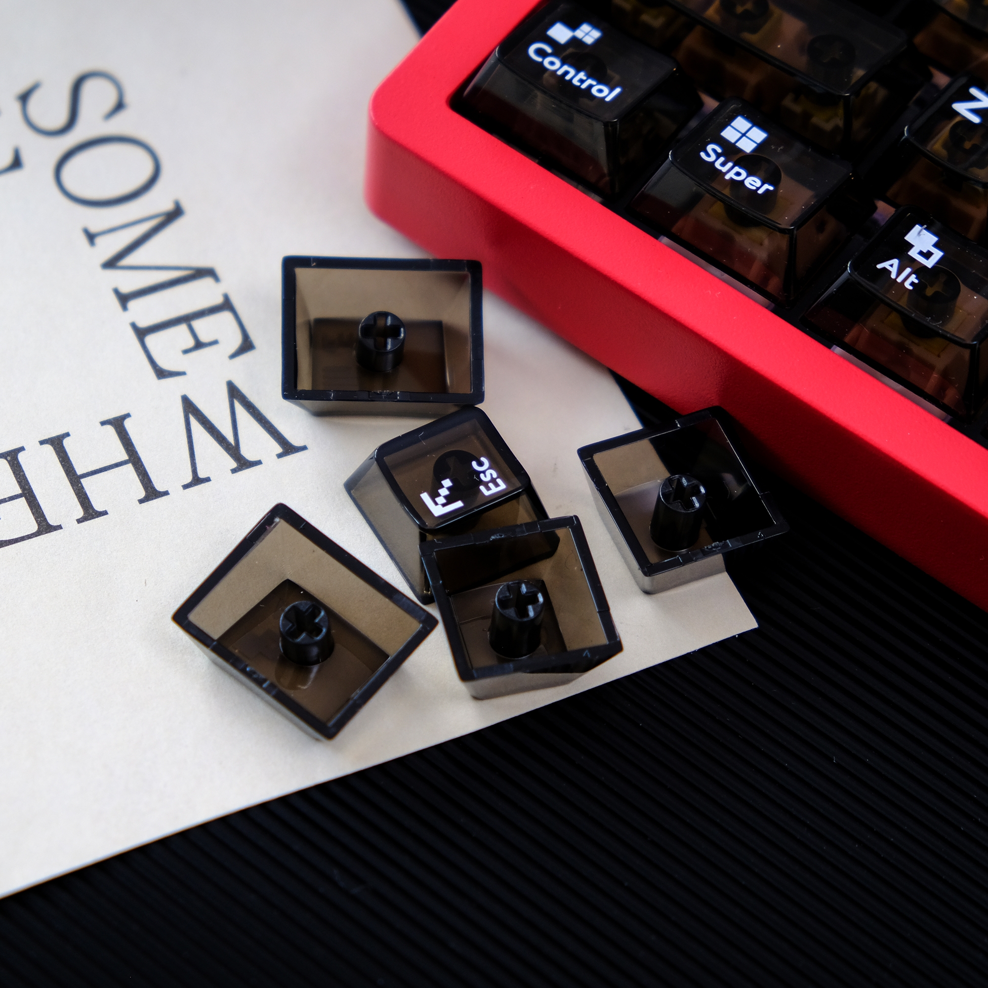 114 Keys Black Crystal Transpa - Keyboard Gaming Transparent recensie en prijs