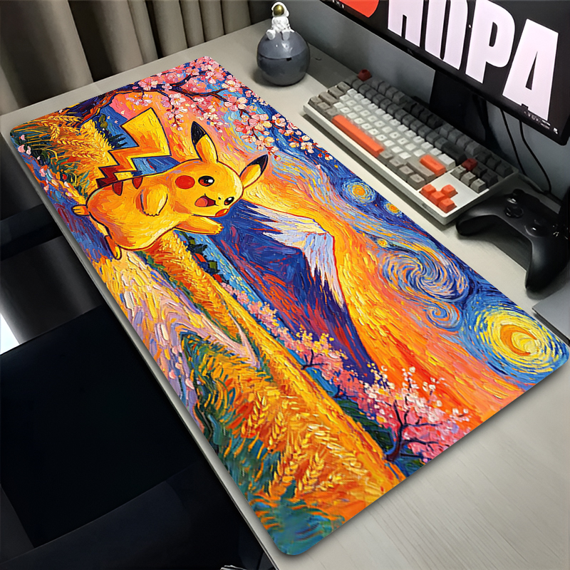 Mouse Pad Pokemon Pikachus Rub - Gaming Keyboard Easy To Clean recensie en prijs